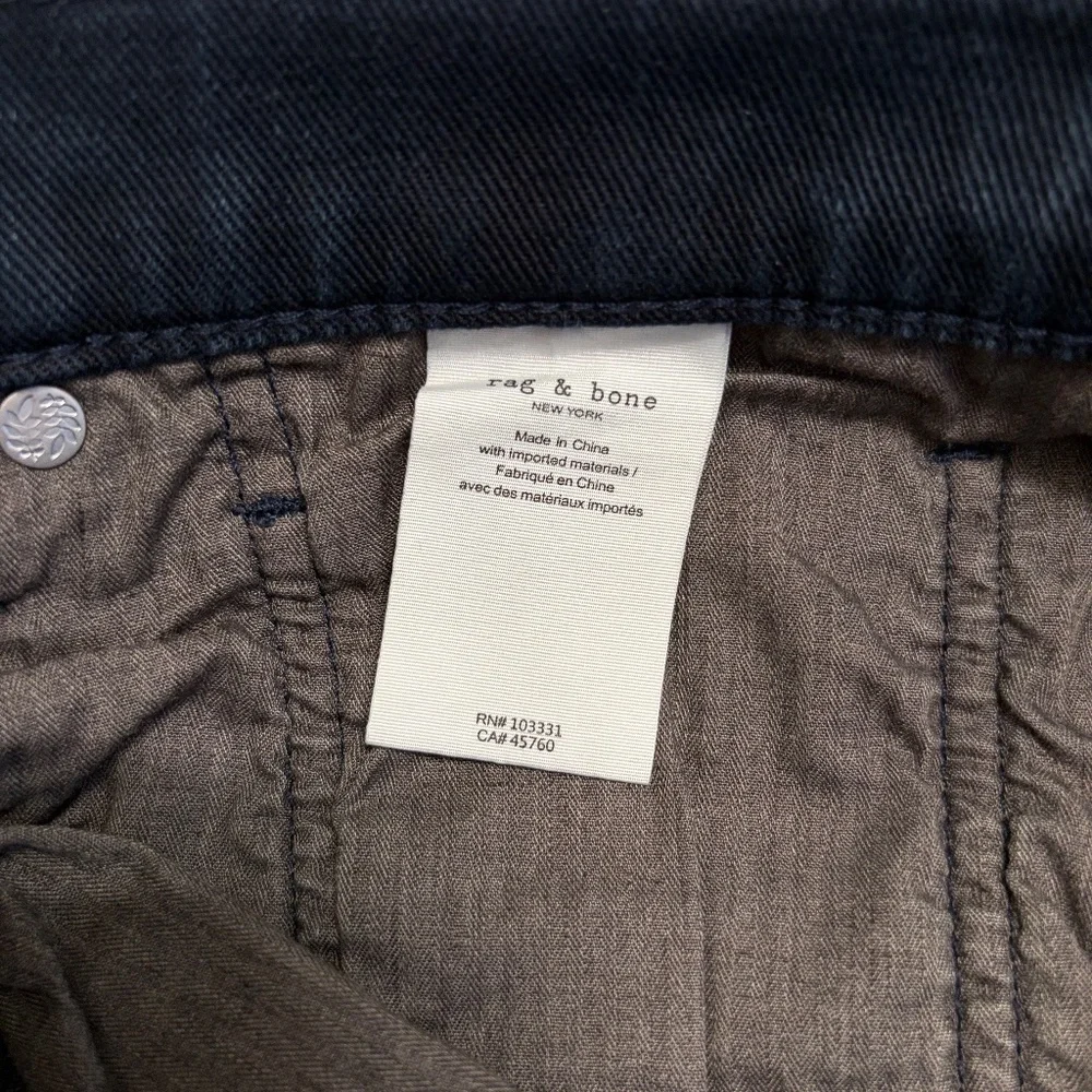 Rag & Bone Men's Fit 1 Skinny Dark Blue Slim Jeans Size 32